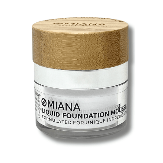 Omiana Beauty Foundation Longwear Liquid Foundation Mousse - No Mica, No Titanium Dioxide, & More!